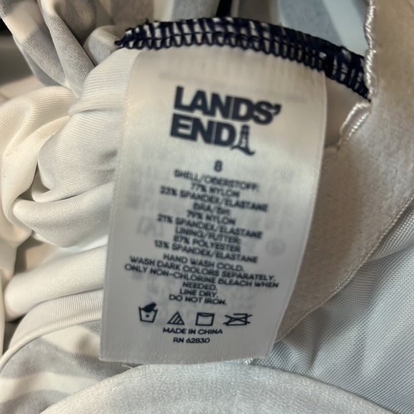 Lands End Womens Bathing Suit Top Tankini - Picture 3 of 3